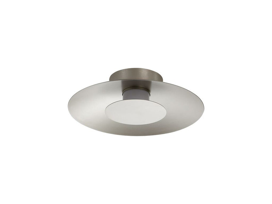 Golden - 6400-FM12 SAN-SAN - LED Flush Mount - Luma - Sand Nickel