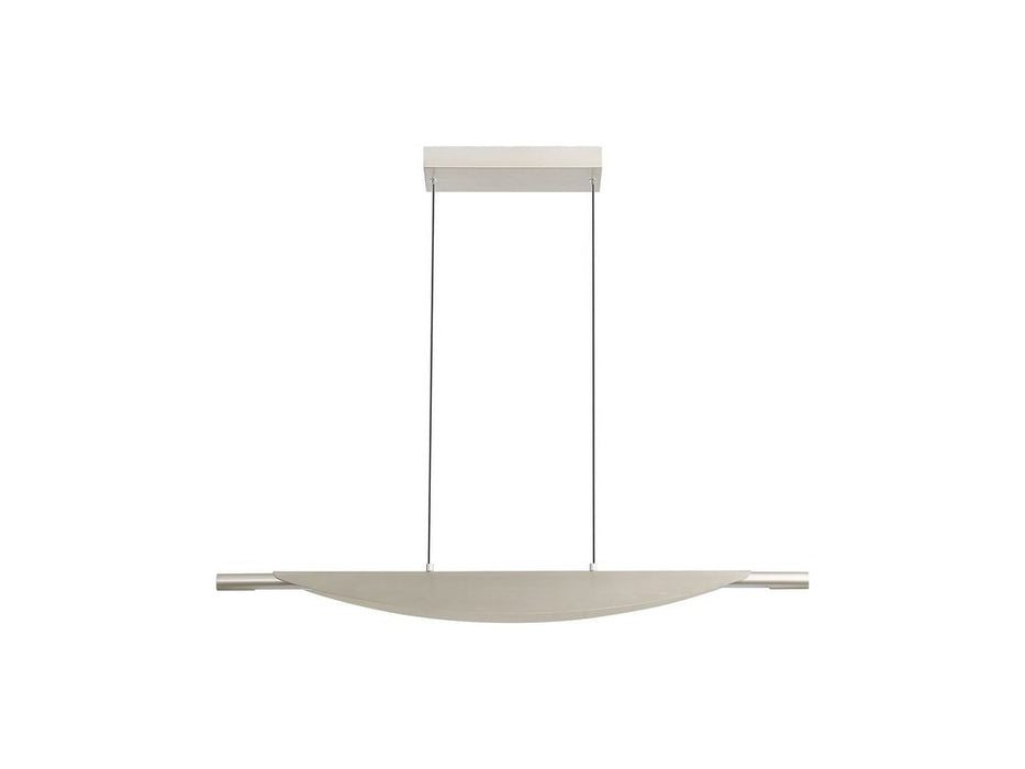 Golden - 6400-LP42 SAN - LED Linear Pendant - Luma - Sand Nickel