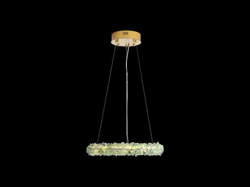 Corallo LED Chandelier Turquoise