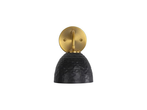 Shepard One Light Wall Sconce Modern Brass