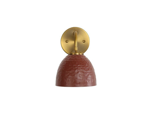 Shepard One Light Wall Sconce Modern Brass