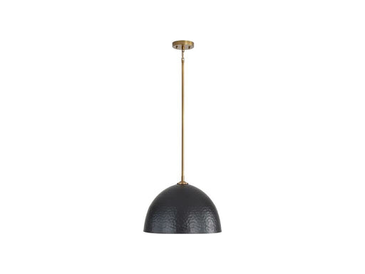 Shepard One Light Pendant Modern Brass