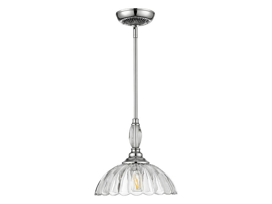 Golden - 6952-M CH-CLR - One Light Pendant - Audra - Chrome