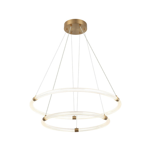 Inkara LED Pendant Aged Gold Brass