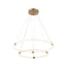 Matteo Lighting - C34856AG - LED Pendant - Inkara - Aged Gold Brass
