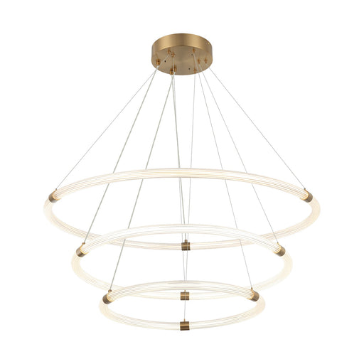 Inkara LED Pendant Aged Gold Brass