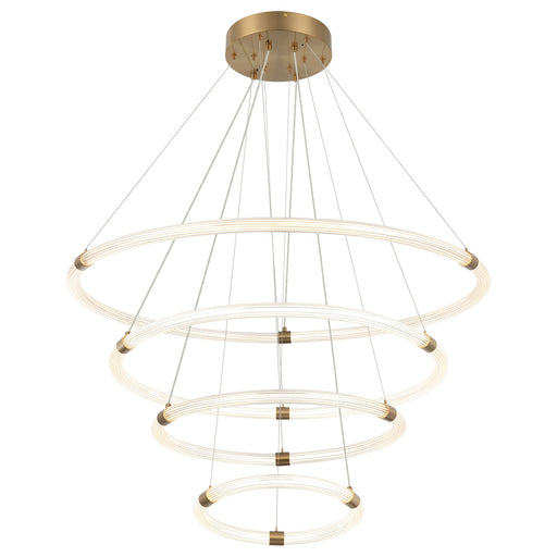 Inkara LED Pendant Aged Gold Brass