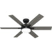 Hunter - 52783 - 52 InchesCeiling Fan - Georgetown - Matte Black