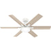 Hunter - 52784 - 52 InchesCeiling Fan - Georgetown - Fresh White