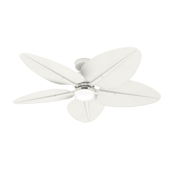 Hunter - 52999 - 52 InchesCeiling Fan - Tropic View - Matte White