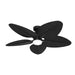 Hunter - 53013 - 52 InchesCeiling Fan - Tropic View - Matte Black