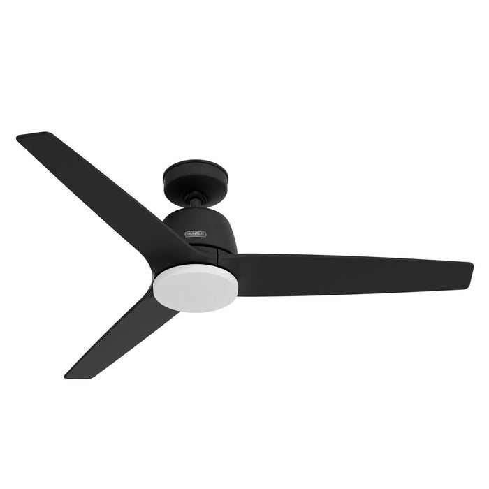 Hunter - 53546 - 52 InchesCeiling Fan - Malden - Matte Black