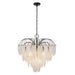 Artcraft - AC11781BK - Ten Light Chandelier - Alessia - Black