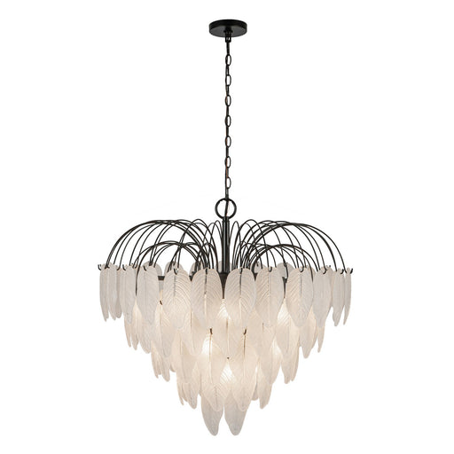 Artcraft - AC11782BK - 19 Light Chandelier - Alessia - Black
