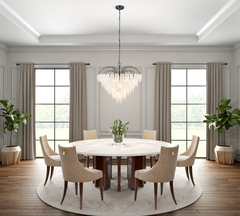 Artcraft - AC11783BK - 24 Light Chandelier - Alessia - Black