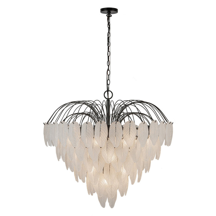 Artcraft - AC11783BK - 24 Light Chandelier - Alessia - Black