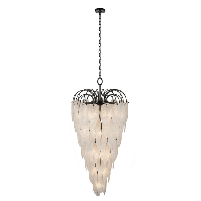 Artcraft - AC11784BK - 23 Light Chandelier - Alessia - Black