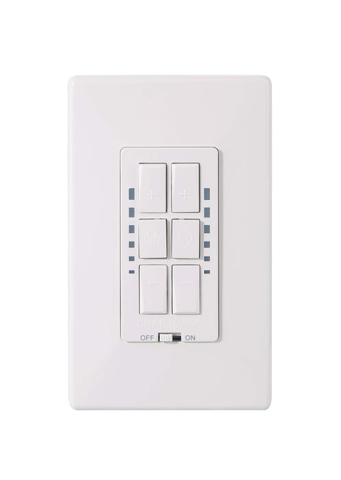 Craftmade - WCFL-1000 - Smart WiFi Fan & On/Off Dimmer Switch Wall Control - WiFi Fan and Light Control