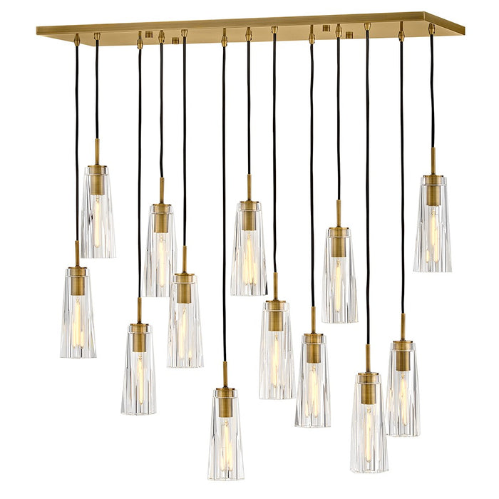 Fredrick Ramond - FR31105HBR-CL - LED Linear - Cosette - Heritage Brass