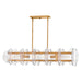Fredrick Ramond - FR41925DA - LED Linear - Seraphina - Distressed Brass