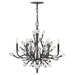 Fredrick Ramond - FR46806BGR - LED Chandelier - Eve - Brushed Graphite