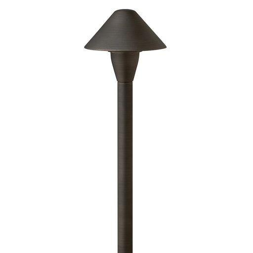 Hardy Island Path Light LED Path Light Brass Satin Black