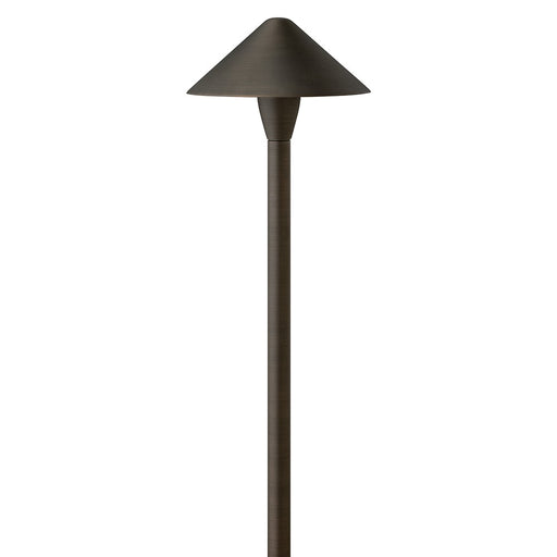 Hardy Island Path Light LED Path Light Brass Satin Black