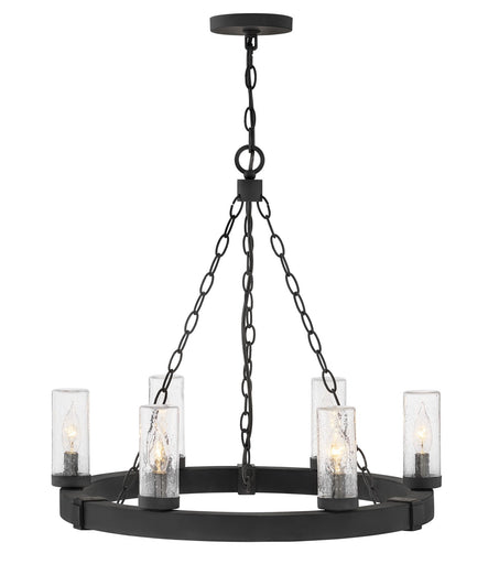 Sawyer LED Chandelier Black