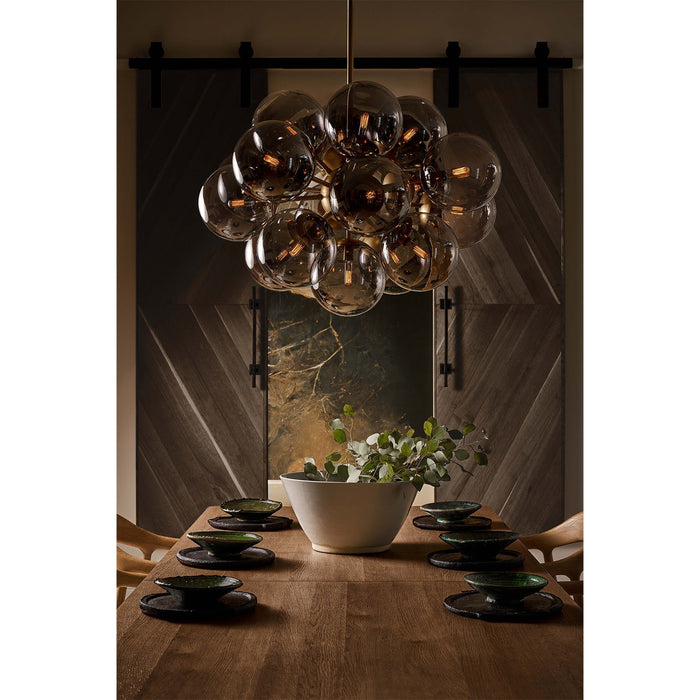 Shine 17 Light Chandelier-Mid. Chandeliers-Regina Andrew-Lighting Design Store