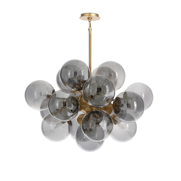 Shine 17 Light Chandelier-Mid. Chandeliers-Regina Andrew-Lighting Design Store