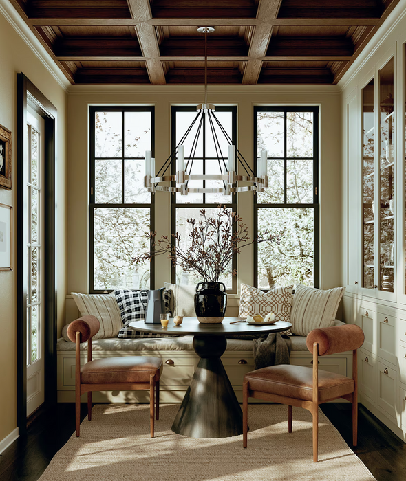 Dixon Eight Light Chandelier White-Large Chandeliers-Regina Andrew-Lighting Design Store