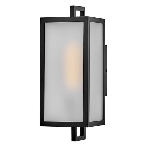 Halden LED Outdoor Wall Mount Black
