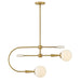 Lark - 83505LCB - LED Chandelier - Maude - Lacquered Brass