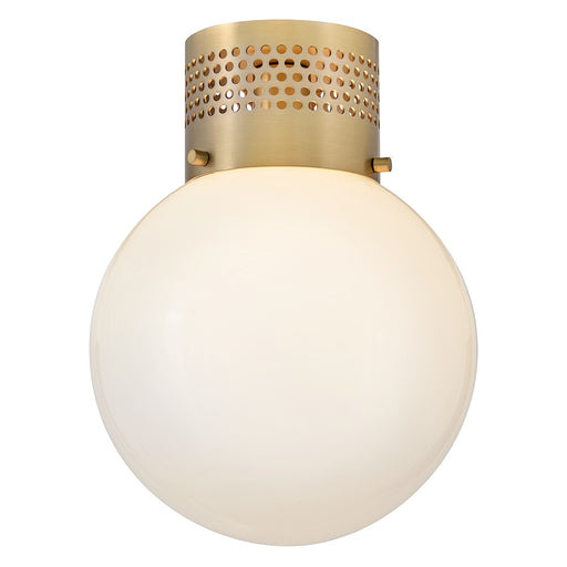 Taj LED Flush Mount Lacquered Brass