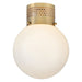 Lark - 84221LCB - LED Flush Mount - Taj - Lacquered Brass