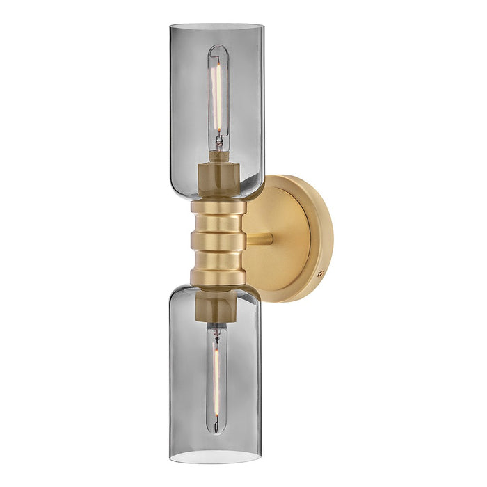 Lark - 85612LCB-SM - LED Wall Sconce - Naomi - Lacquered Brass