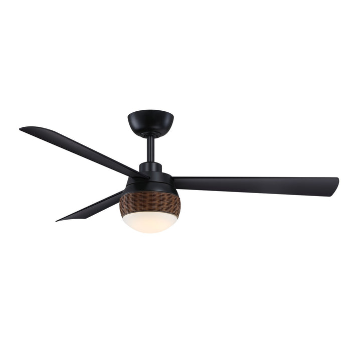 Fanimation - FP6837BL - 52 Inches Ceiling Fan - Paget - Black