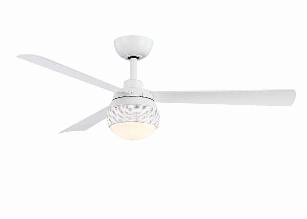 Fanimation - FP6837MW - 52 Inches Ceiling Fan - Paget - Matte White