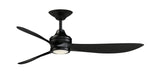 Fanimation - FPD6725BL - 60 Inches Ceiling Fan - Aviara - Black