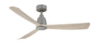 Fanimation - FPD8534AGP - 52 Inches Ceiling Fan - Kute 52 - Antique Graphite