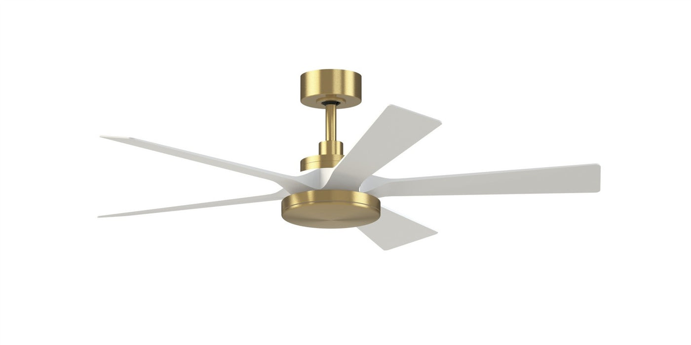 Fanimation - FPD8570BS - 52 Inches Ceiling Fan - TorchAire 52 - Brushed Satin Brass