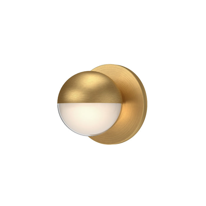Kuzco Lighting - WS47305-BG-2700K - LED Wall Sconce - Pluto - Brushed Gold