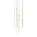 Sonneman - 2012.38W-27-J20 - LED Pendant - Constellation - Satin Brass