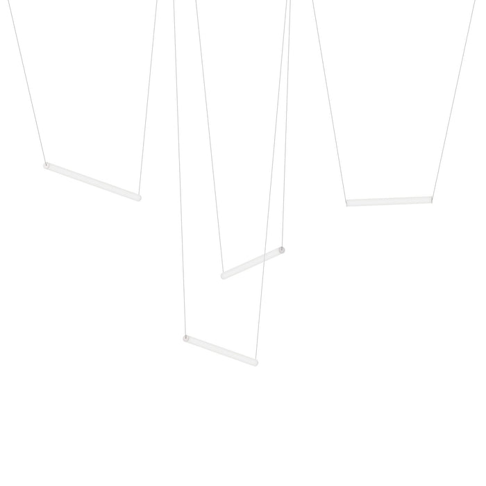 Sonneman - 3475.77W-S-1-2-1 - LED Luminaire Configuration - Yo - Natural Anodized