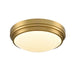 DVI Lighting - DVP33038BR-5CCT - LED Flush Mount - Algoma - Brass