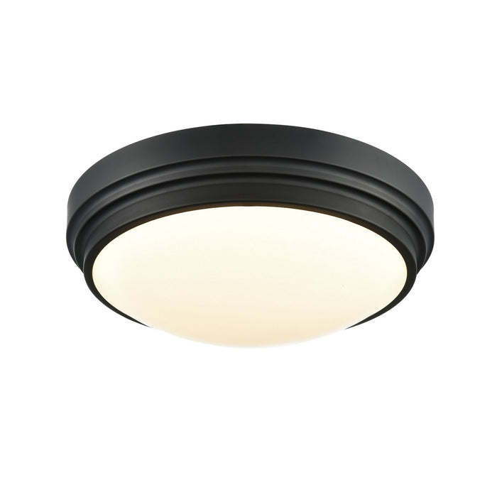 DVI Lighting - DVP33038EB-5CCT - LED Flush Mount - Algoma - Ebony