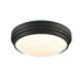 DVI Lighting - DVP33038EB-5CCT - LED Flush Mount - Algoma - Ebony