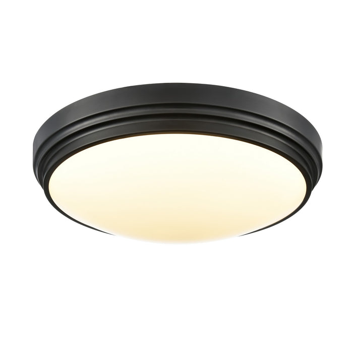 DVI Lighting - DVP33048EB-5CCT - LED Flush Mount - Algoma - Ebony