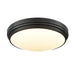 DVI Lighting - DVP33048EB-5CCT - LED Flush Mount - Algoma - Ebony