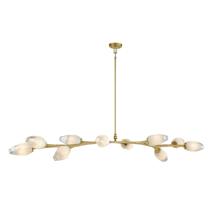 DVI Lighting - DVP33204GLD-ICE - Ten Light Chandelier - Javelin - Gold